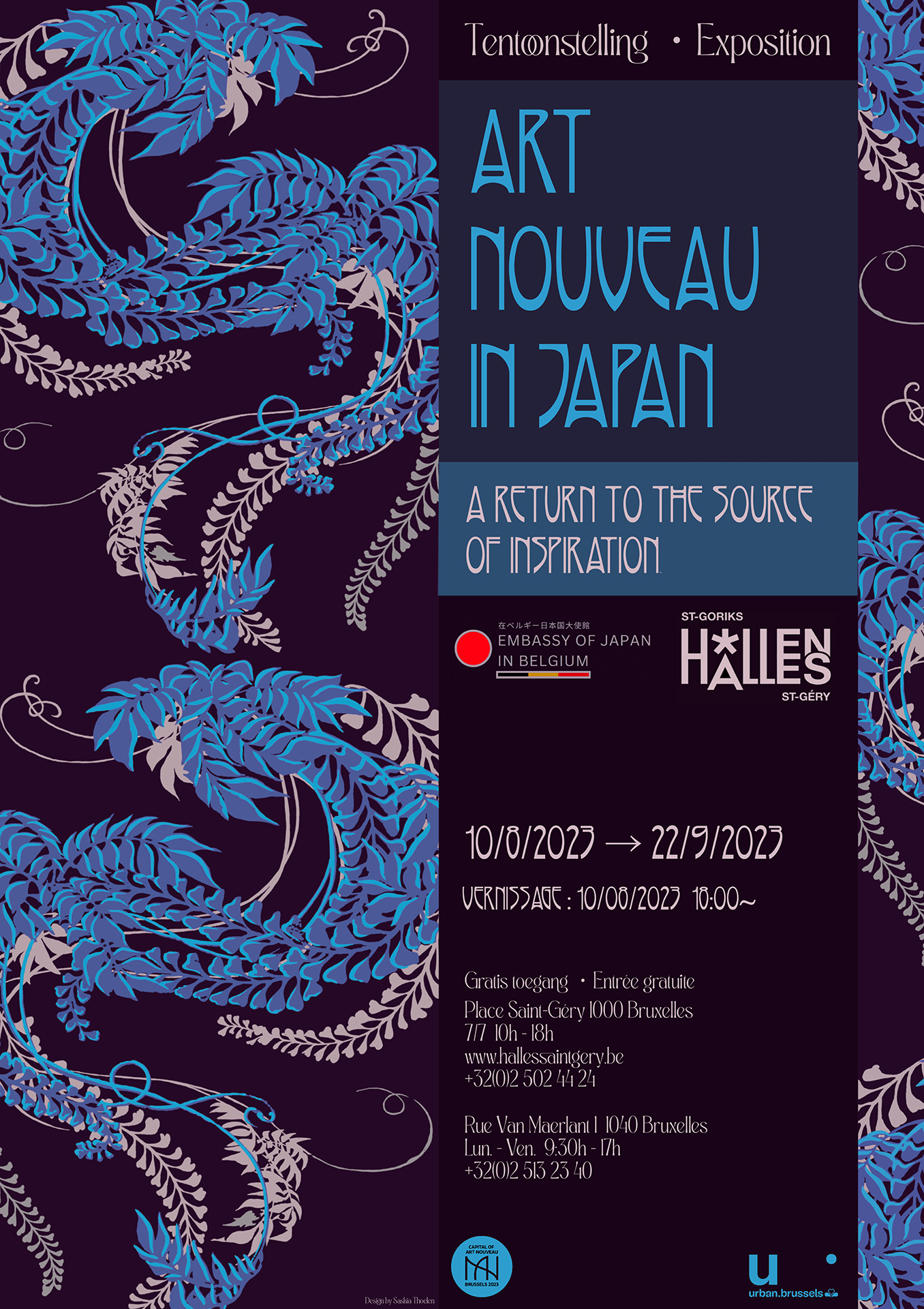 ExhibitionArt nouveau in Japan Halles/en stGéry